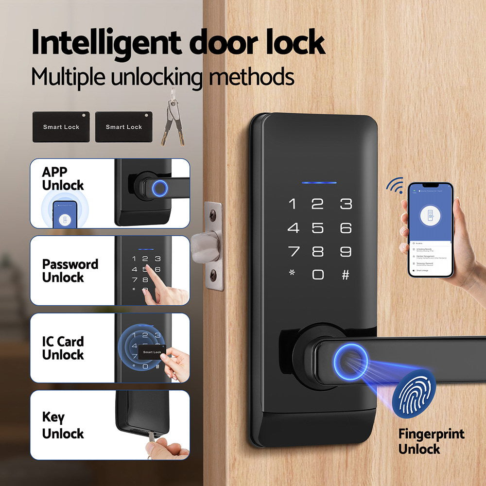 UL-tech Fingerprint Door Lock Smart Home System 4