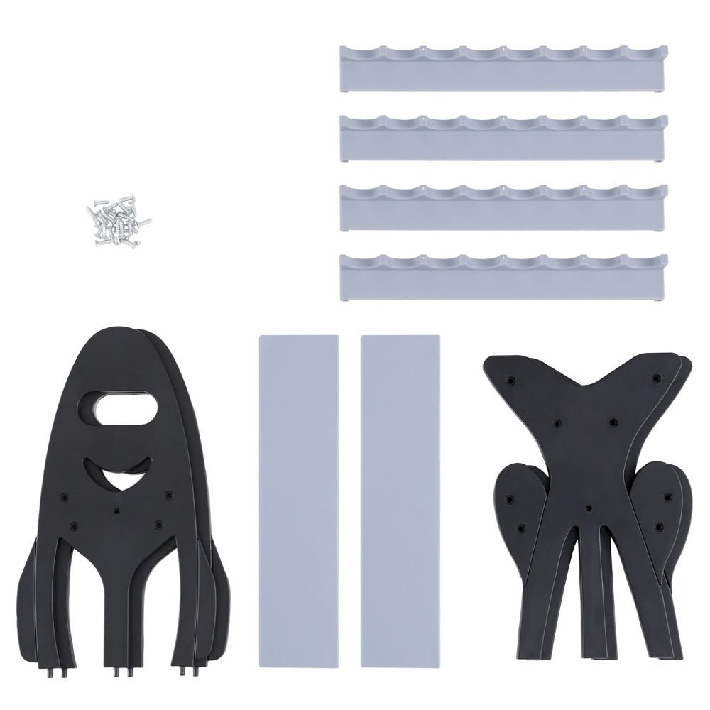 Seamanship Fishing Rod Holder 16 Storage Rack Fishing Pole Stand Garage Organizer Holds 5