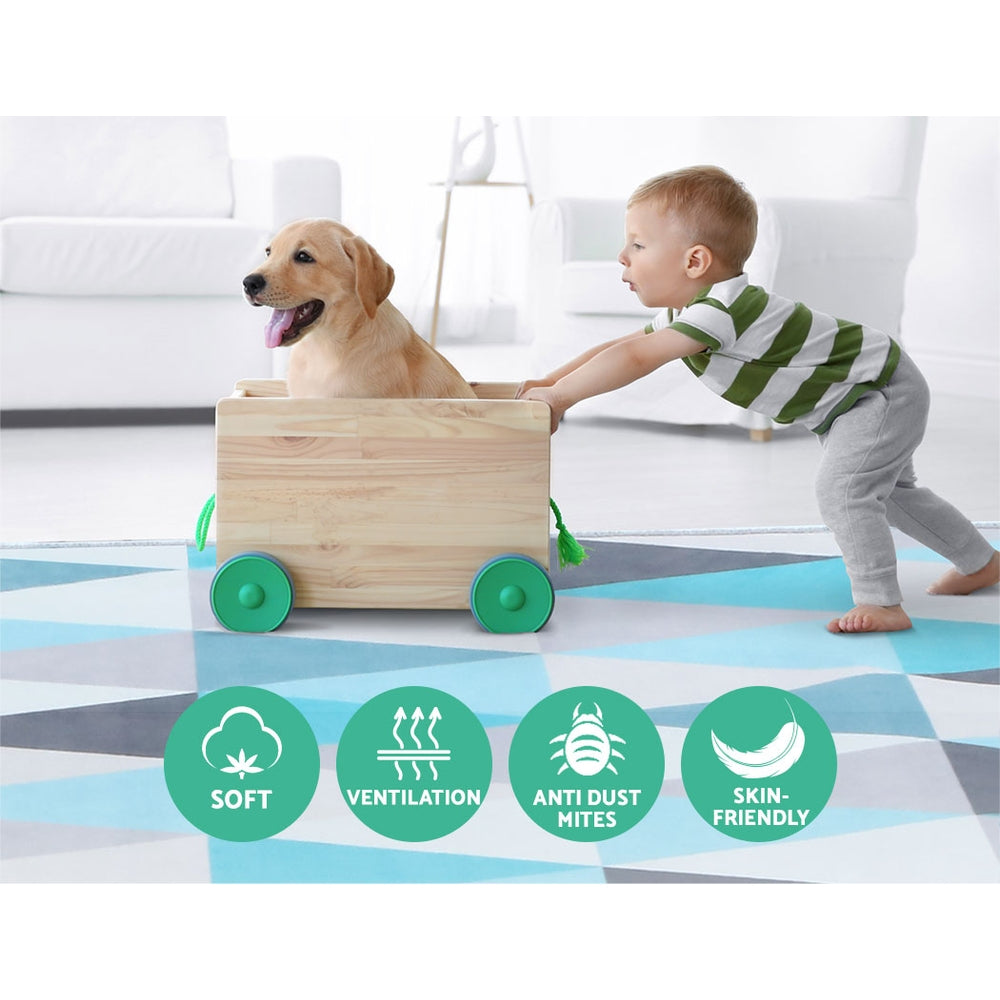 Artiss Rug 200x290cm Area Rug Large Carpet Soft Short Pile Modern Tria 5