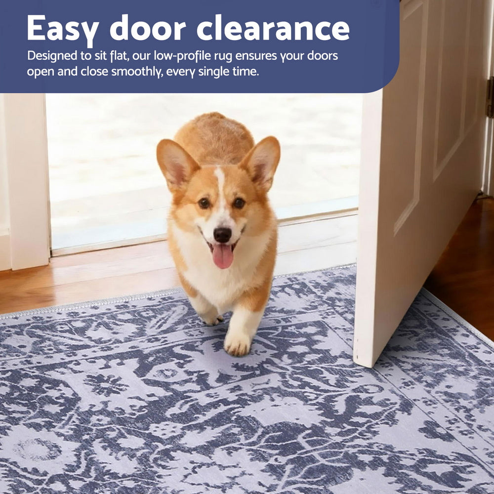 Artiss Floor Rug 120x170cm Soft Velvet Washable Modern Area Rug Floor Carpet Mat 7