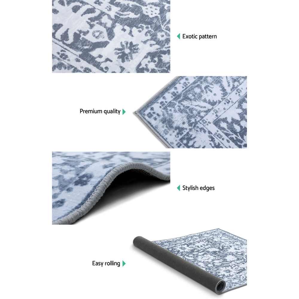 Artiss Rug 160x230cm Area Rug Large Carpet Soft Short Pile Modern Fafi 4