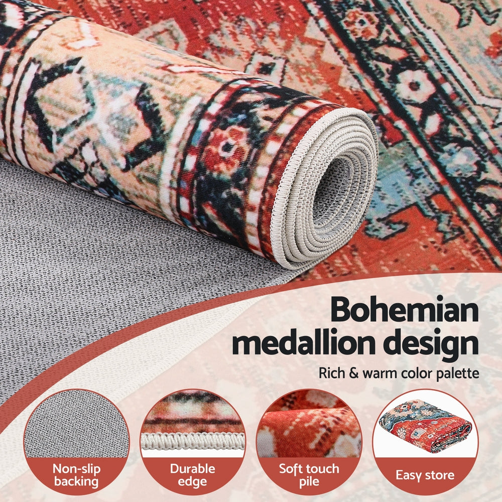 Artiss Floor Rug 200X290cm Large Washable Area Rug Modern Living Room Carpet Mat 4