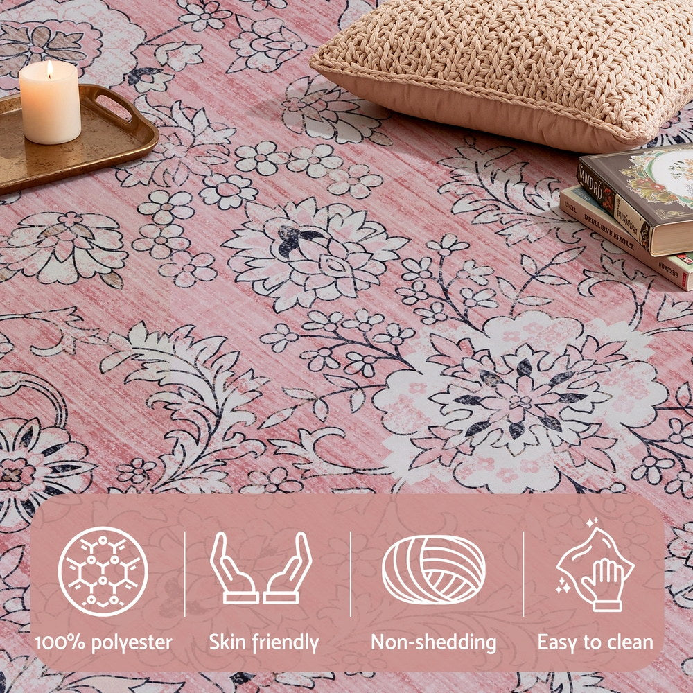 Artiss Floor Rug 240X340cm Large Washable Area Rug Vintage Living Room Carpet 7
