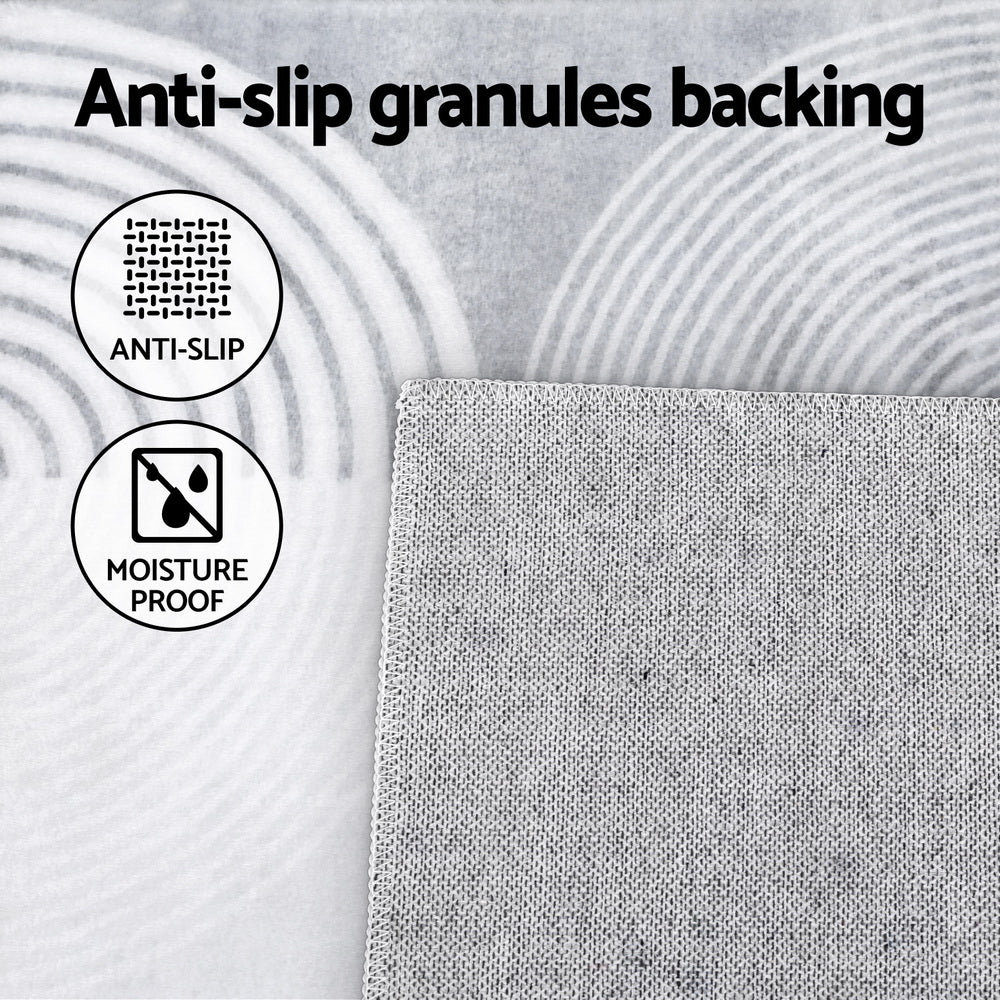 Artiss Rug 120x160cm Area Rug Washable Mat Large Carpet Faux Rabbit Fur Cyril 5