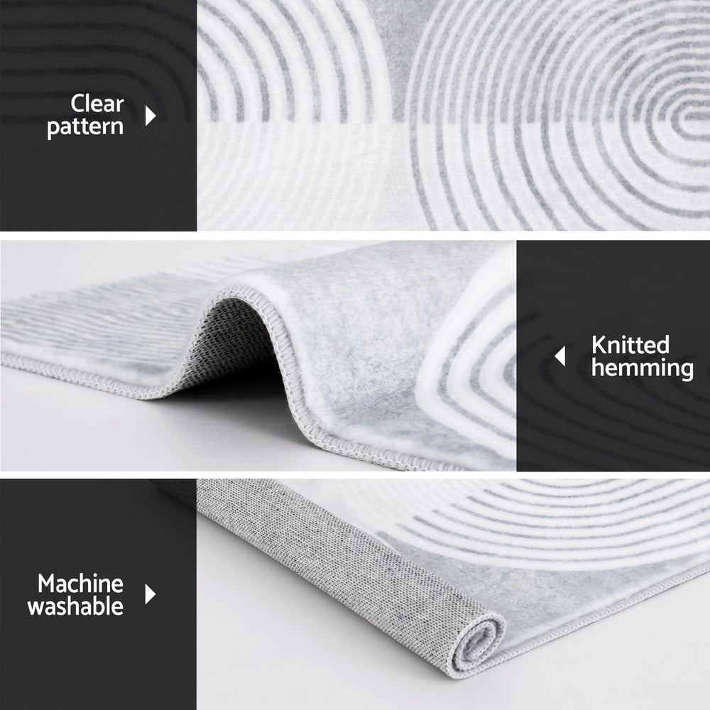 Artiss Rug 160x230cm Area Rug Washable Mat Large Carpet Faux Rabbit Fur Cyril 6