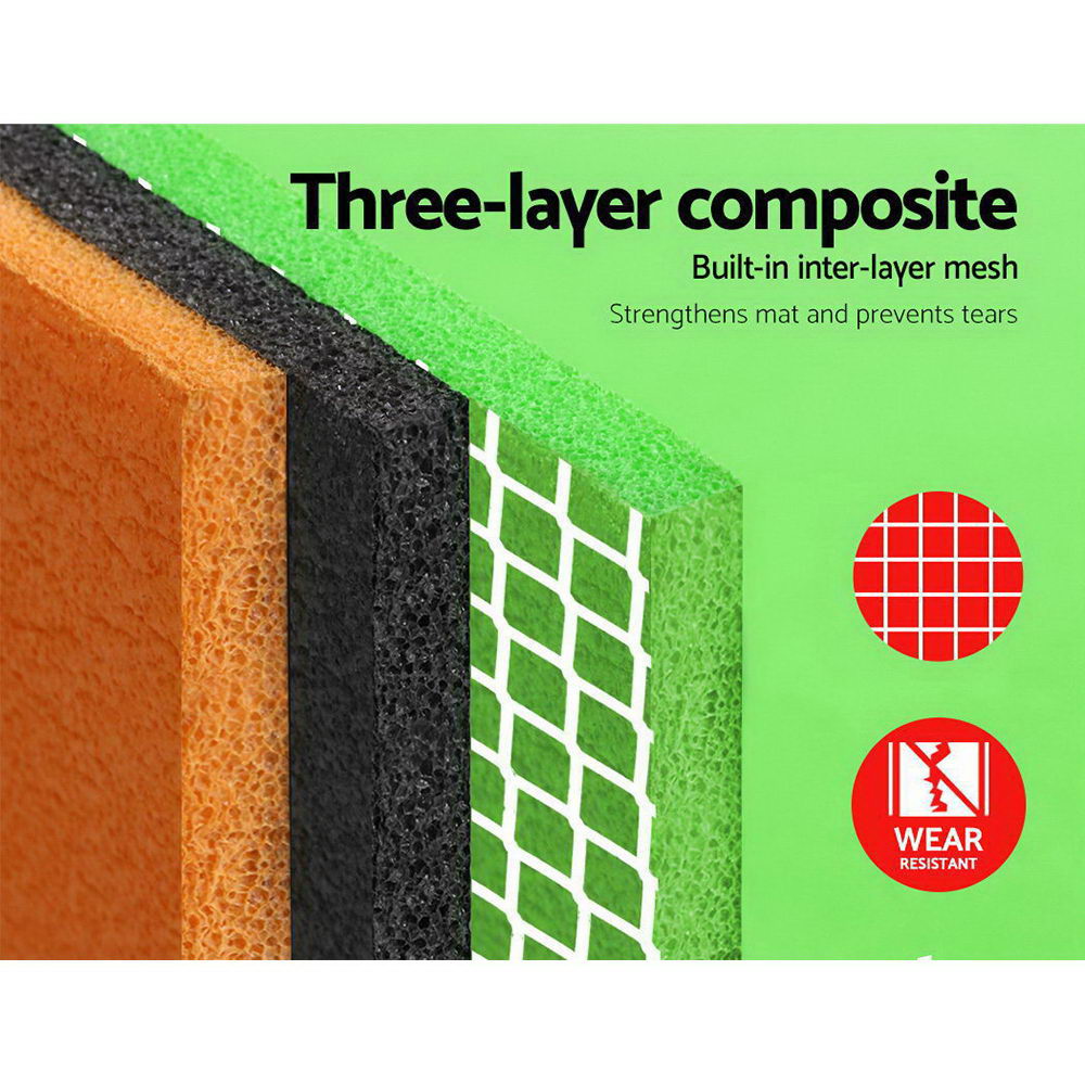 Weisshorn Floating Water Mat 2.7x1.8m Foam Pad Swimming Pool Island Platform 5