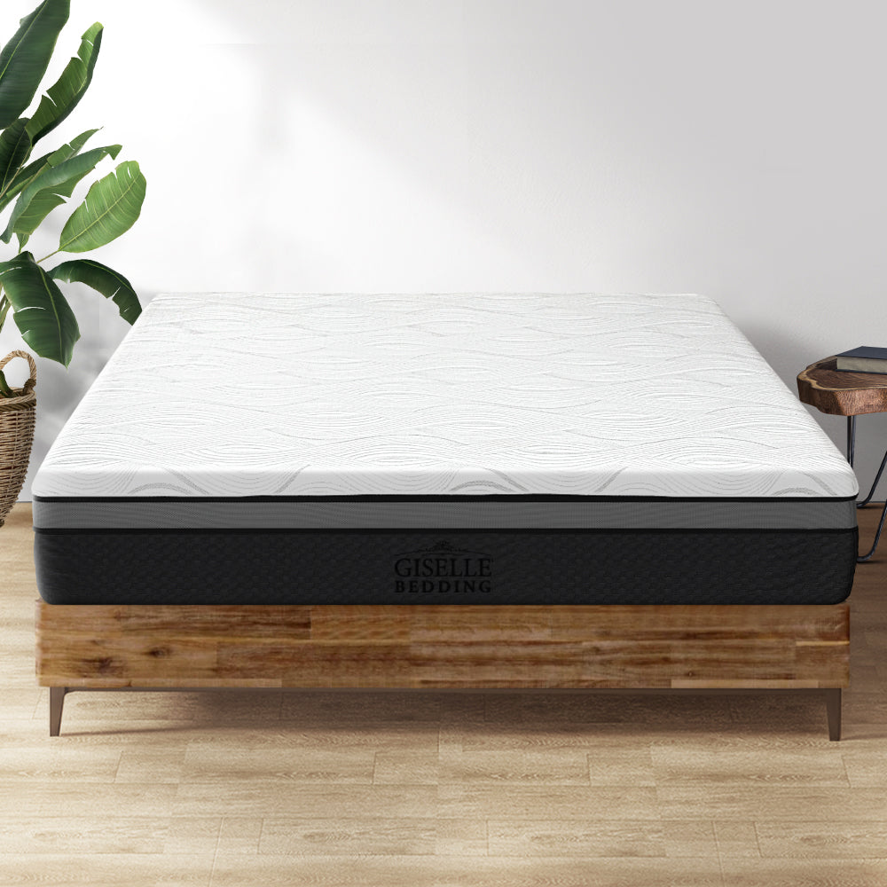 Giselle Bedding Memory Foam Mattress Bed Cool Gel Non Spring 25cm King Single 7