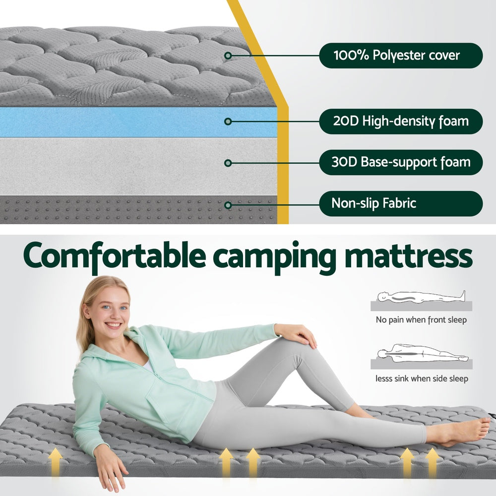 Giselle Bedding Single Foldable Mattress Camping Mat 4