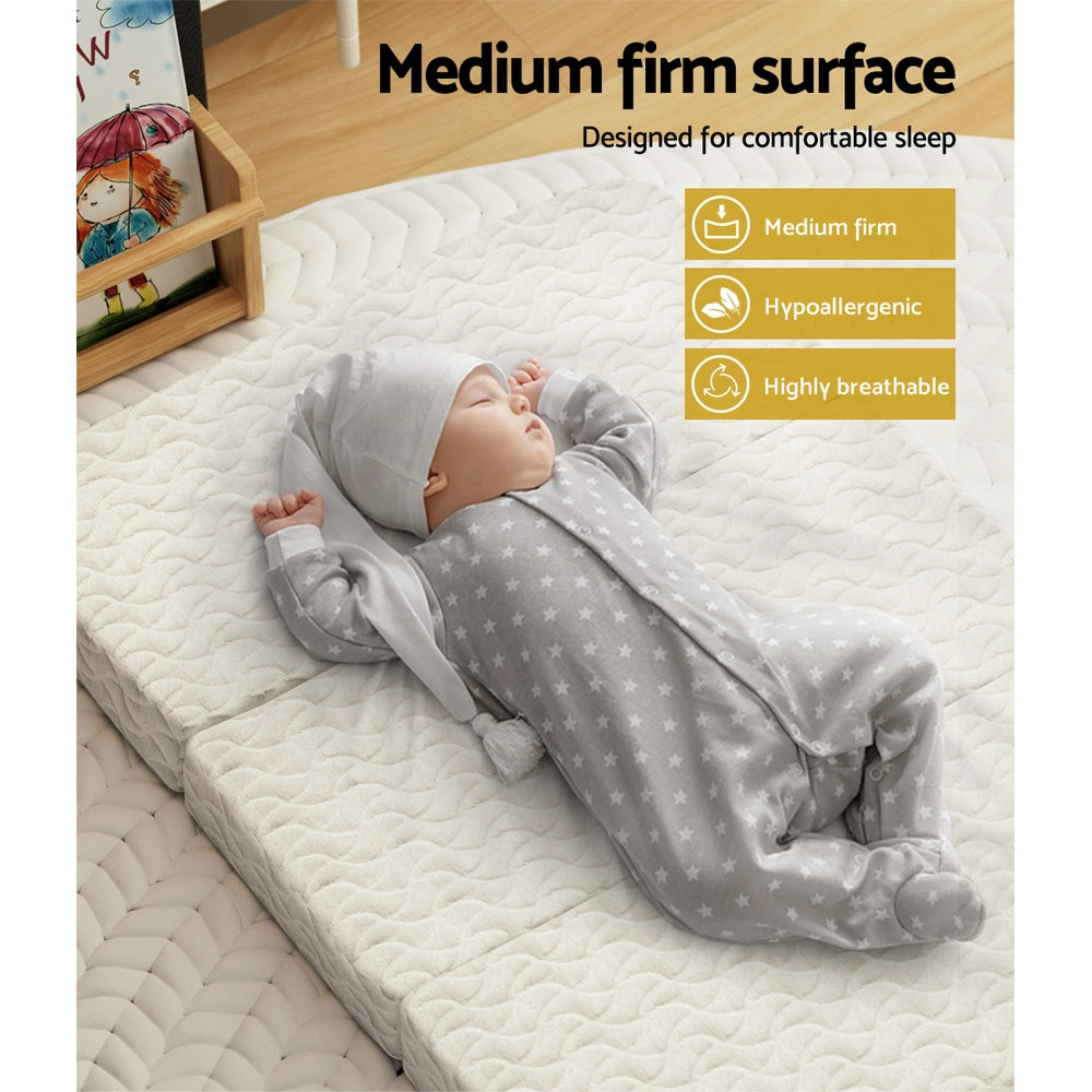 Giselle Bedding Foldable Mattress Folding Foam Cot Bed Cool Gel 5