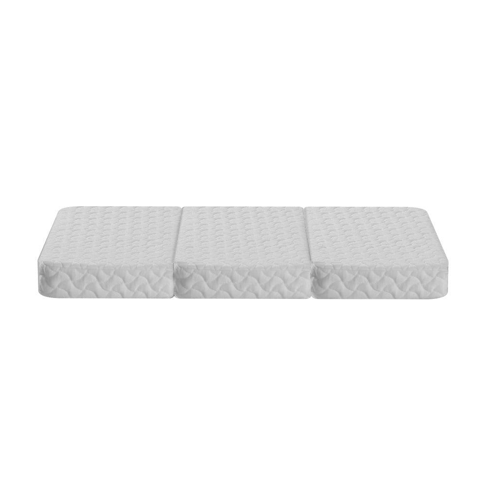 Giselle Bedding Foldable Mattress Folding Foam Cot Bed White 4