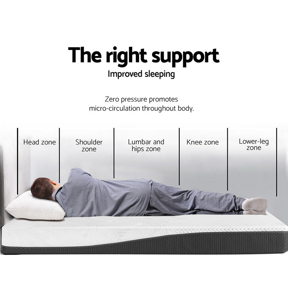 Giselle Bedding Memory Foam Mattress Bed Cool Gel Non Spring 21cm Double 7