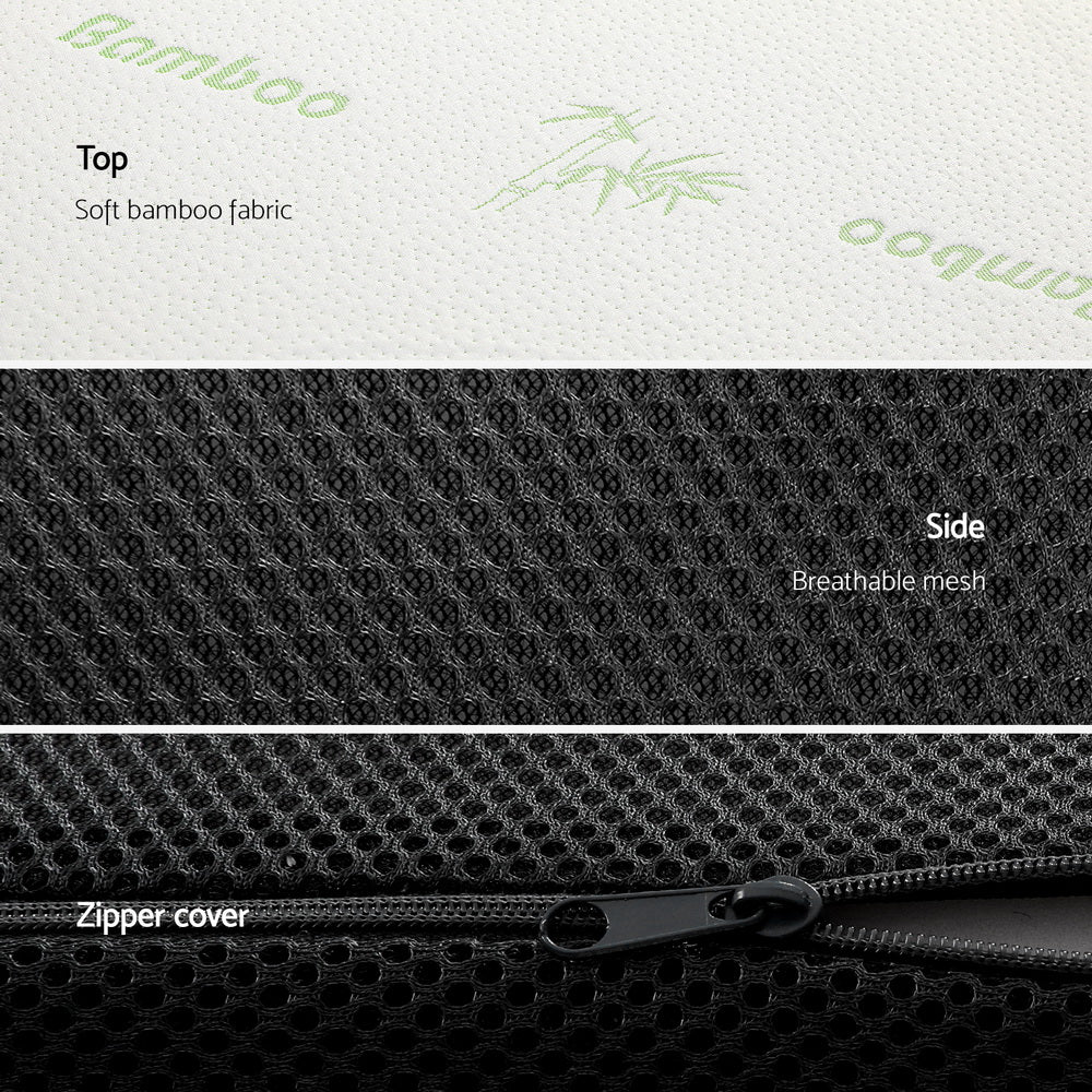 Giselle Bedding Foldable Mattress Folding Foam Queen Bamboo 6