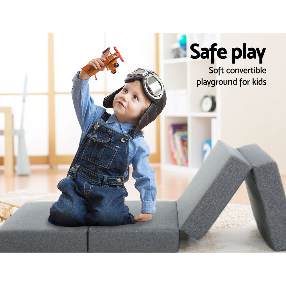 Giselle Bedding Foldable Mattress Folding Foam Single Grey 6