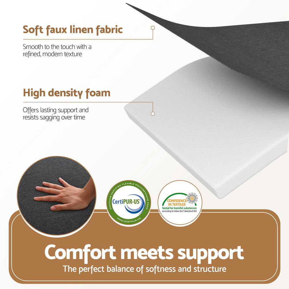 Giselle Bedding Foldable Mattress Folding Foam Mattresses Portable Mat Double 5