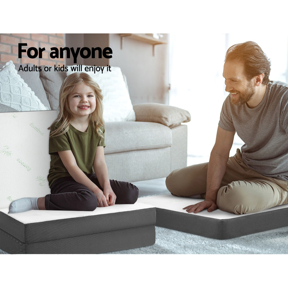 Giselle Bedding Foldable Mattress Folding Foam Single Bamboo 5