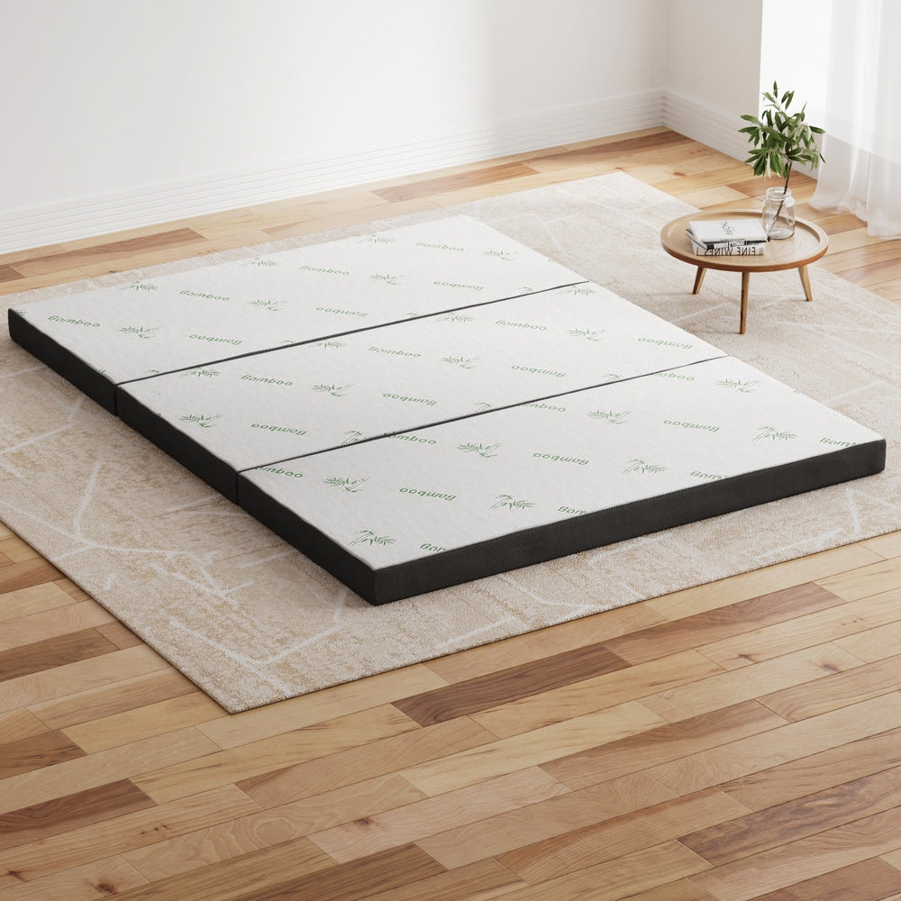 Giselle Foldable Mattress Folding Foam Mattresses Bamboo Queen 7