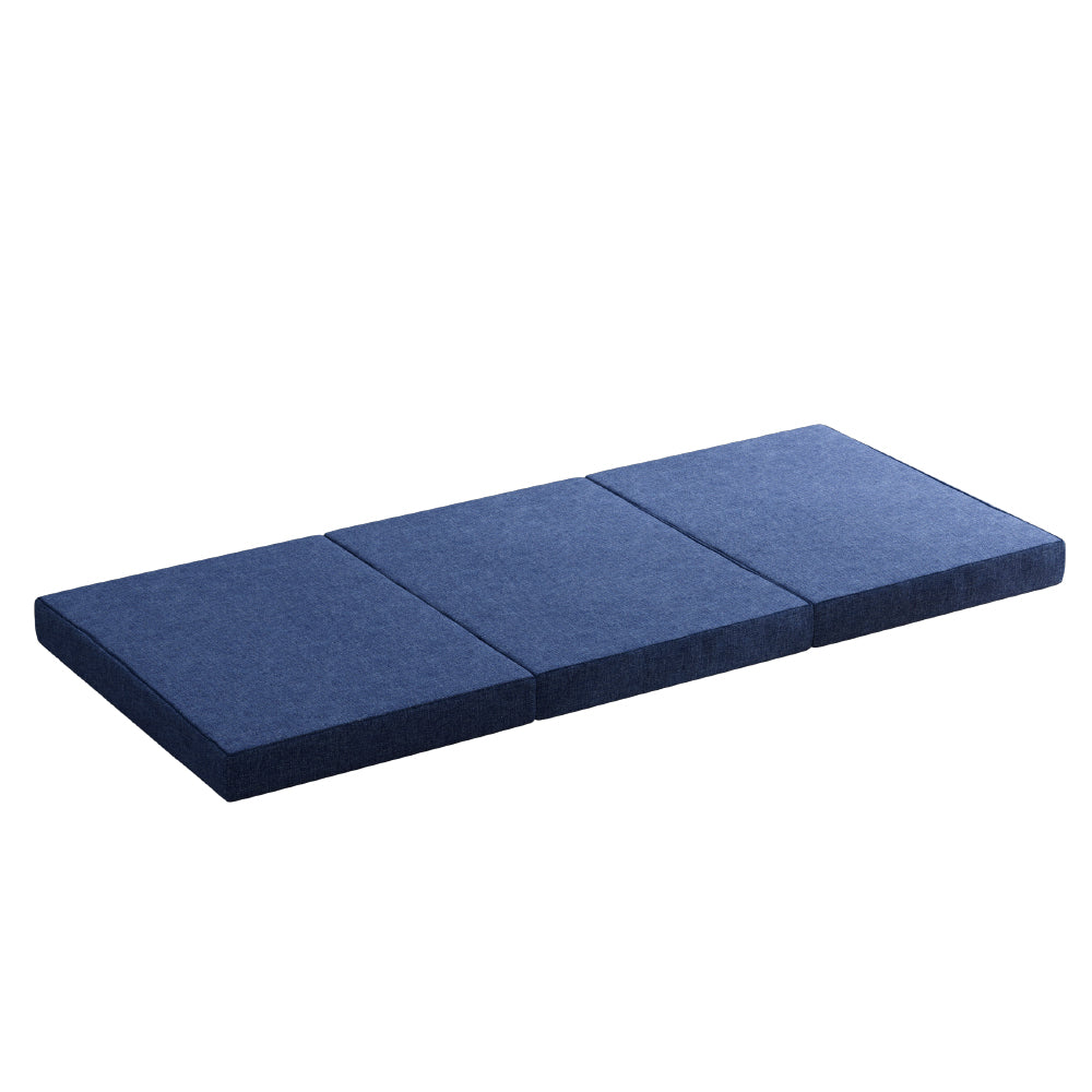 Giselle Bedding Foldable Mattress Folding Foam Single Blue 7