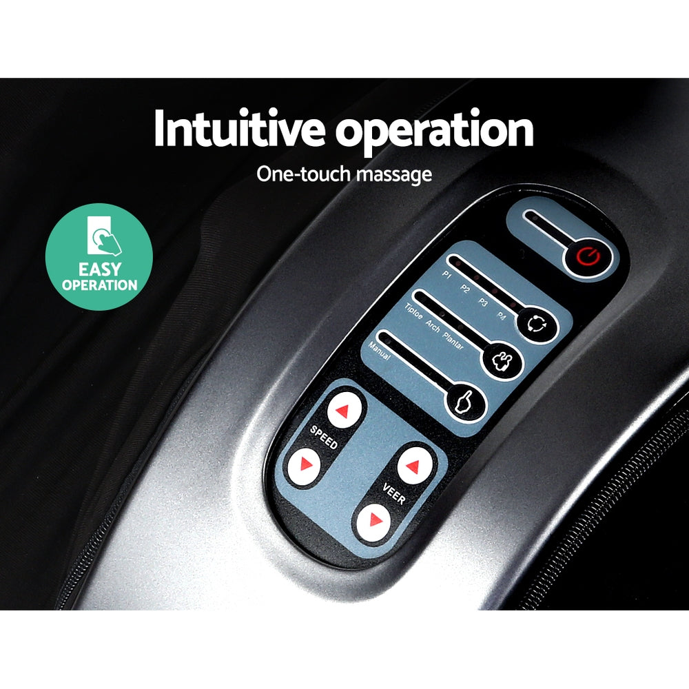 Livemor Foot Massager Shiatsu Massagers Electric Roller Kneading Calf Leg Grey 5