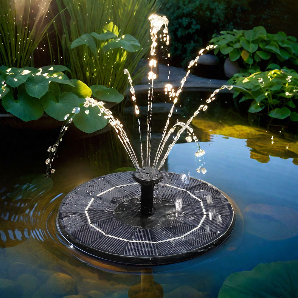Gardeon Floating Solar Pond Water Fountain Pump Submersible Fountains 250L/H 7