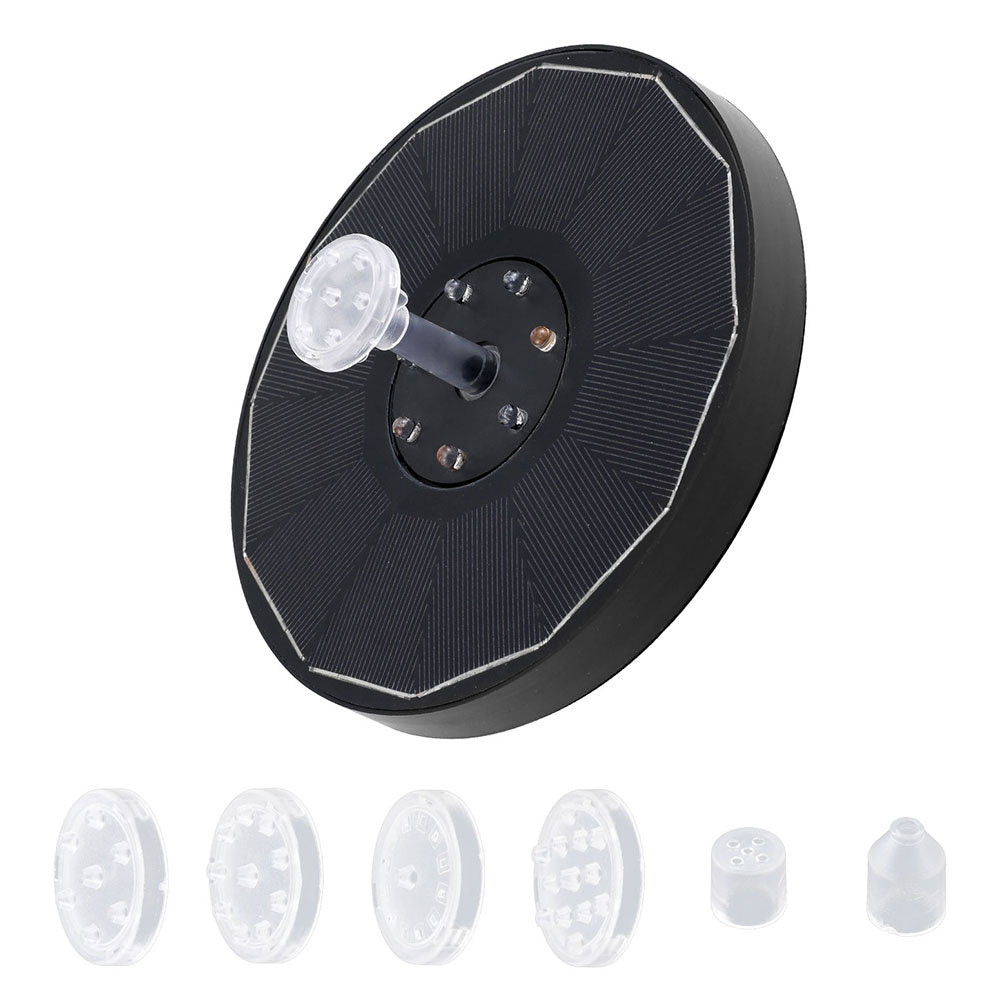 Gardeon Floating Solar Pond Water Fountain Pump Outdoor Fountains LED Light 3