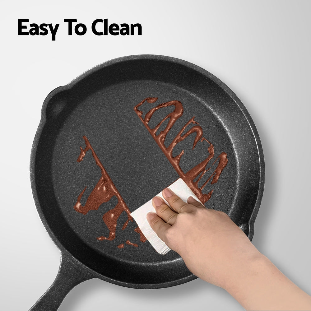 5-star chef Non Stick Frying Pan Cast Iron 3PCS 5
