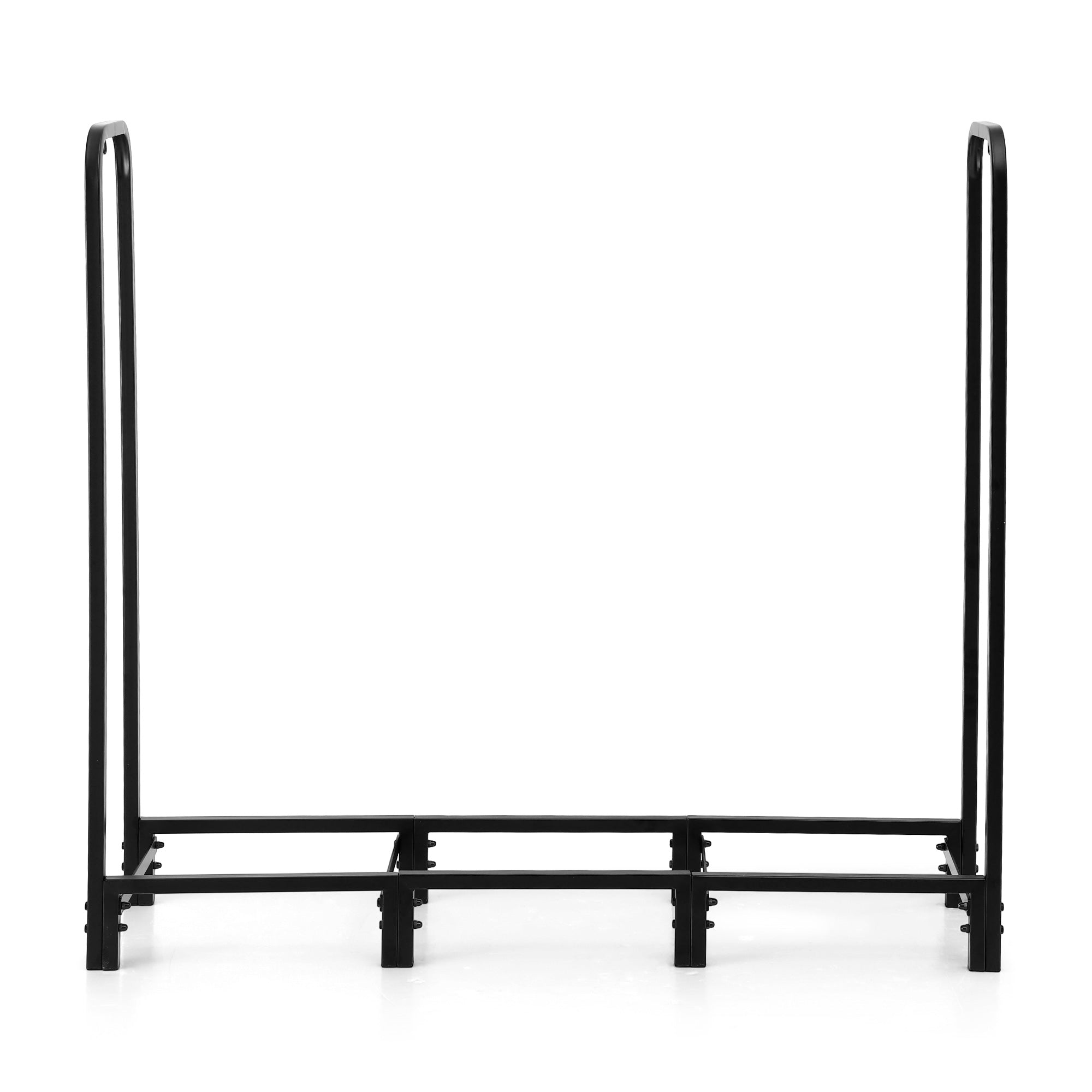 Gardeon Firewood Rack 120cm Wood Rack 3 Sizes Firewood Storage with Tools Black 3