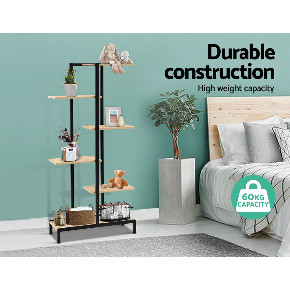 Artiss Plant Stand 6 Tier Metal Zigzag Flower Pot Shelf 6