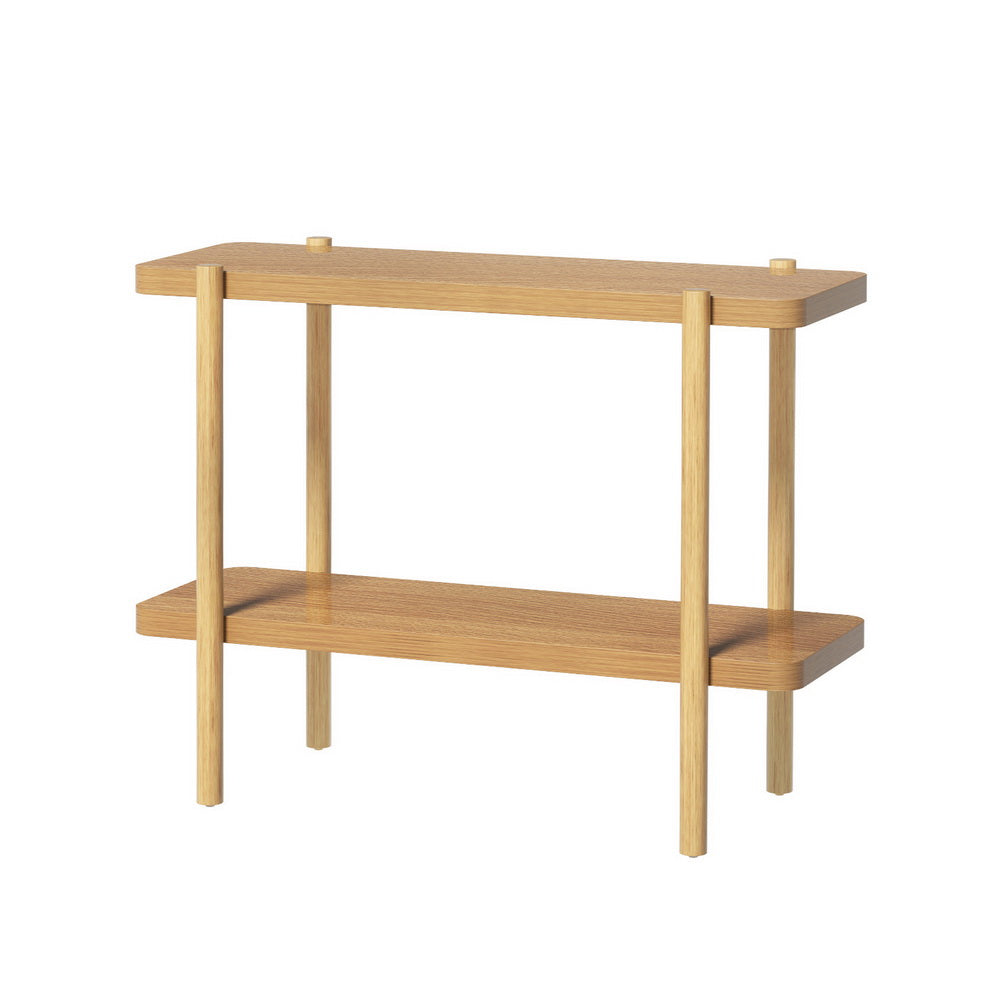 Artiss Console Table 92CM 2-tier Pine Sera 3