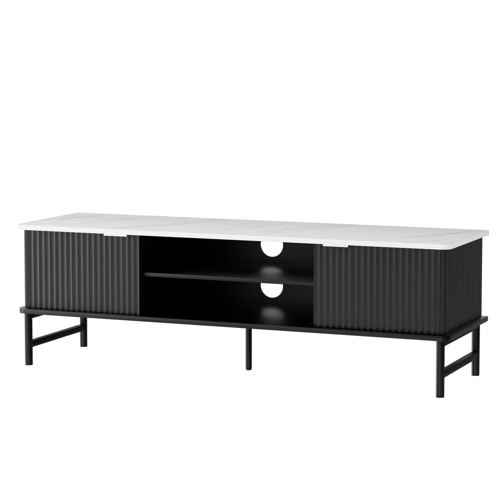 Artiss TV Cabinet Entertainment Unit Stand Storage 140CM 3