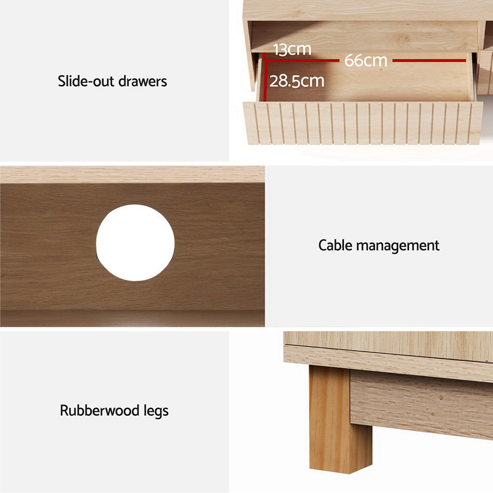 Artiss TV Cabinet Entertainment Unit Stand 150CM 7