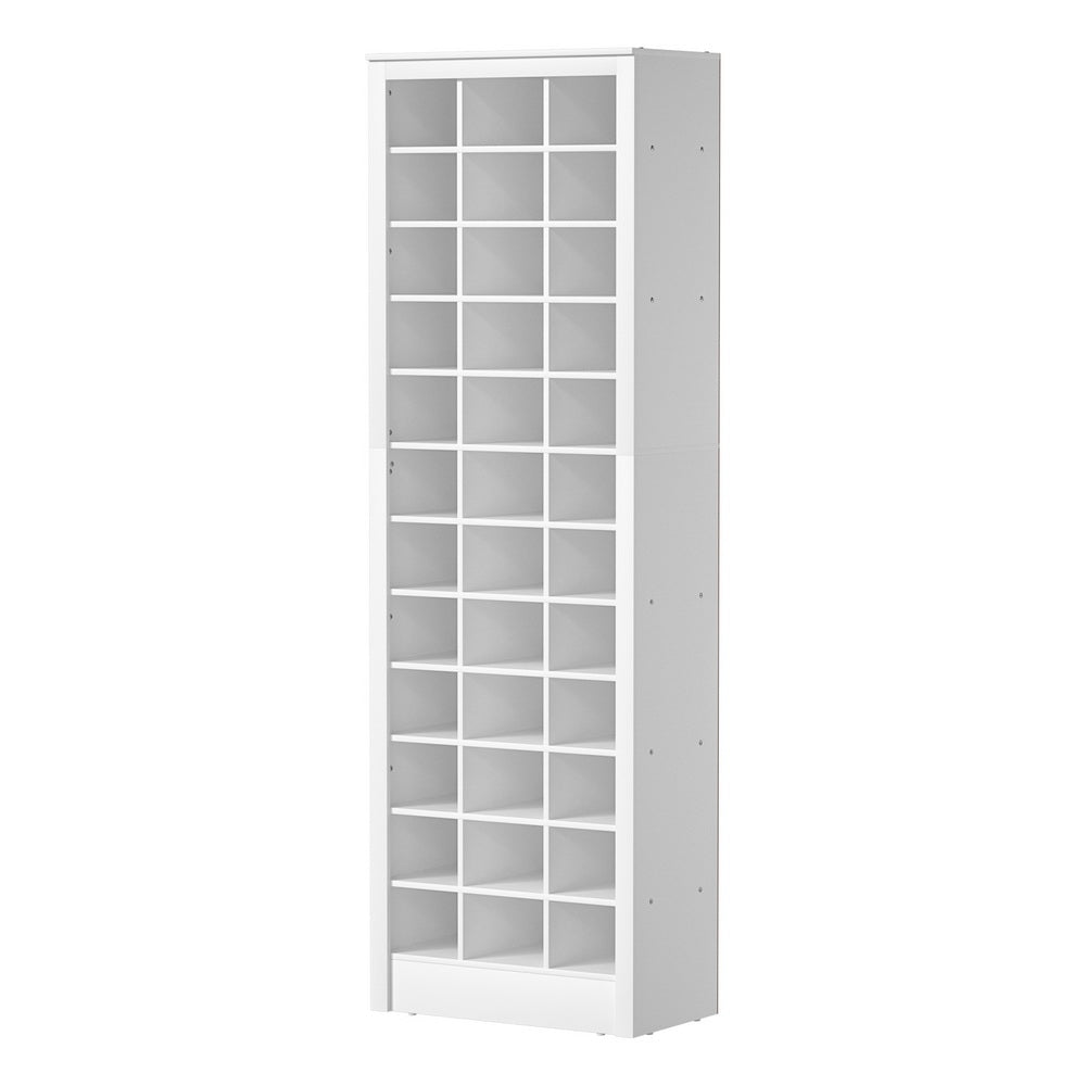 Artiss Shoe Rack 12-tier 36 Pairs Storage White 3