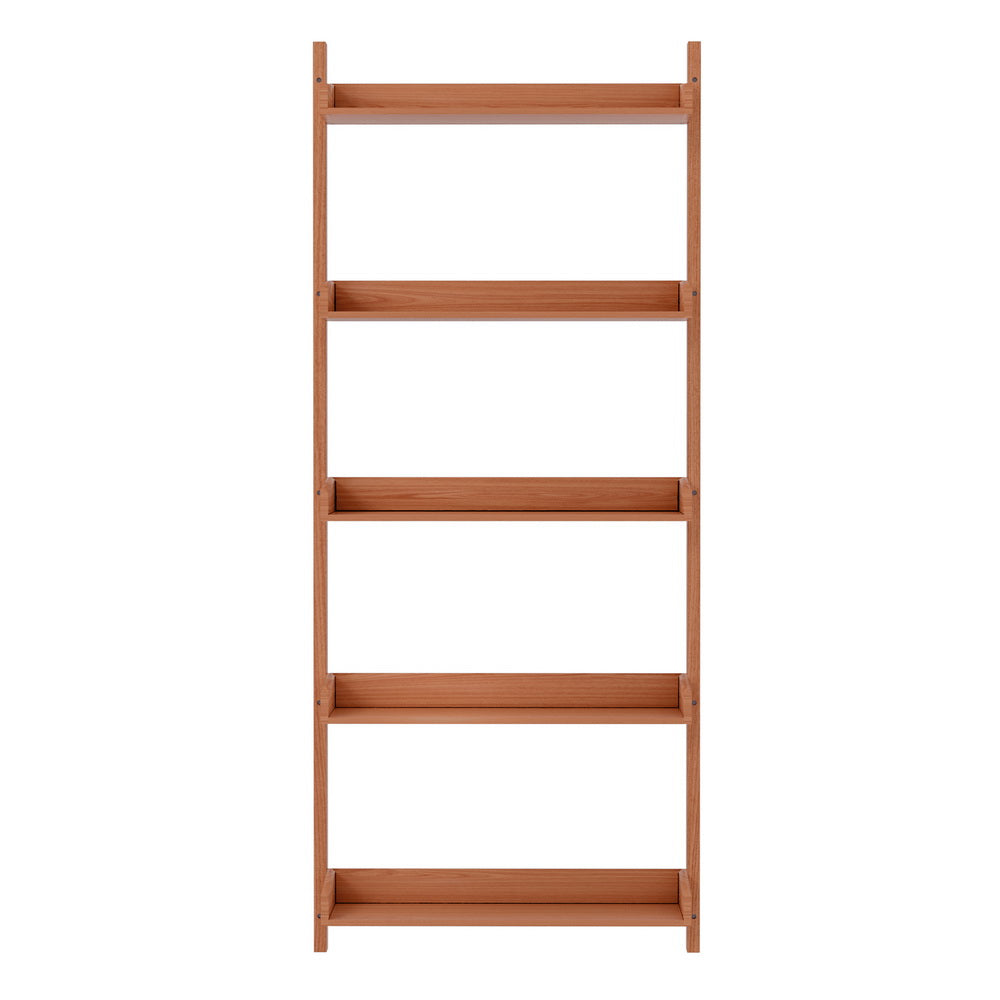 Artiss Bookshelf Floating Shelf  CAPIZ Oak 3