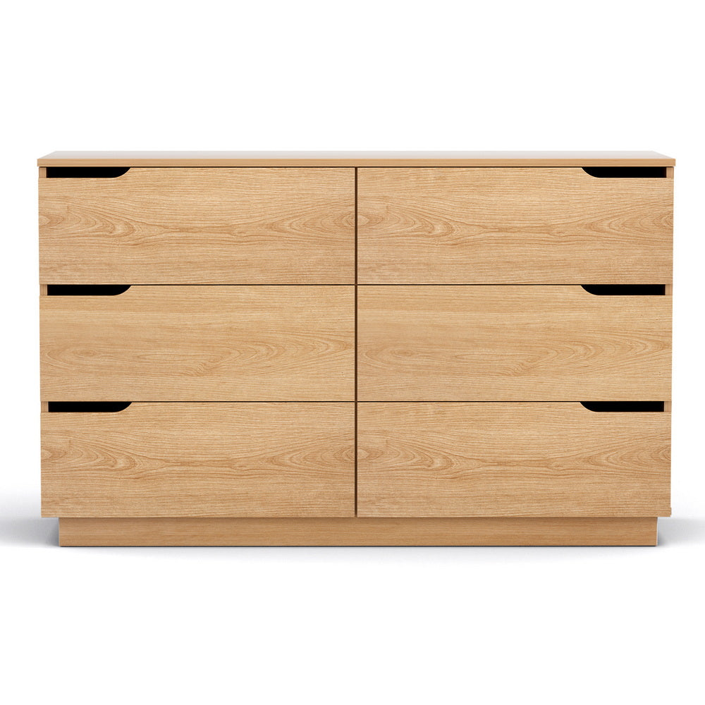Artiss 6 Chest of Drawers Dresser Table Pine 4