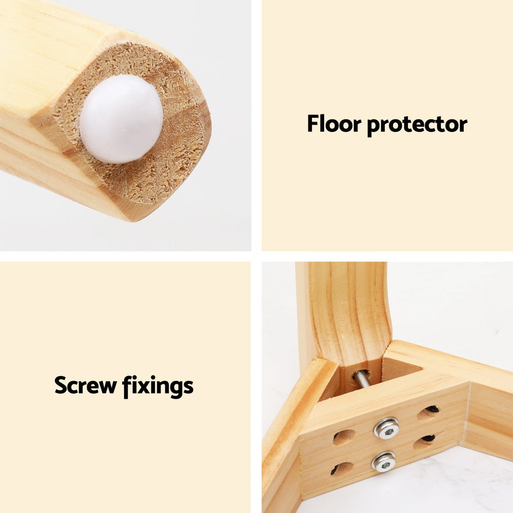 Artiss Coffee Table Marble Effect Square 6