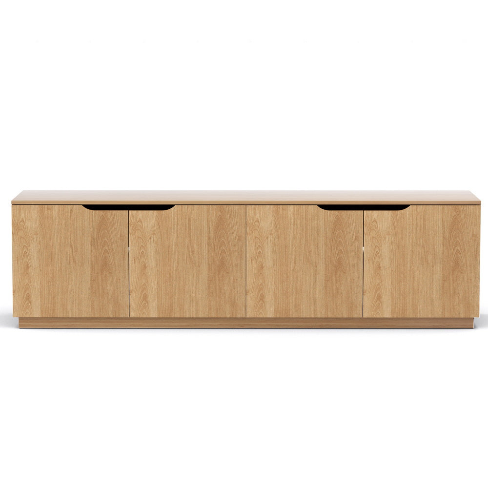 Artiss TV Unit Entertainment Unit Storage Cabinet 180cm Pine 4