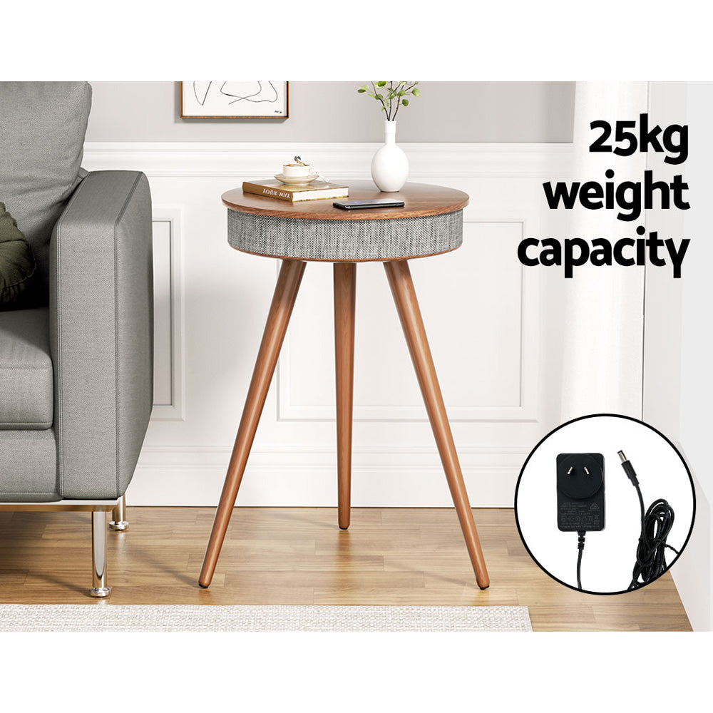 Artiss Smart Coffee Table Wireless Charging Bluetooth Speaker 5