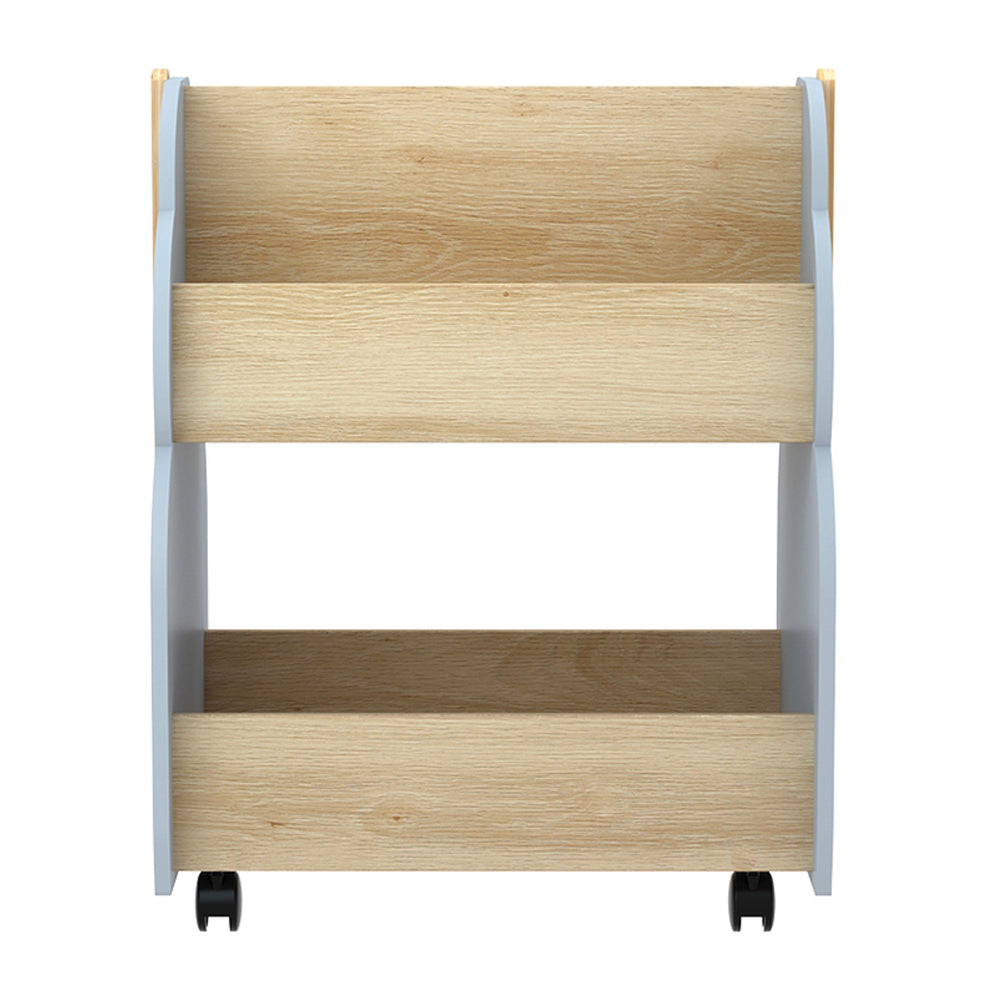 Keezi Kids Toy Box Bookshelf Storage Bookcase Organiser Display Shelf 3