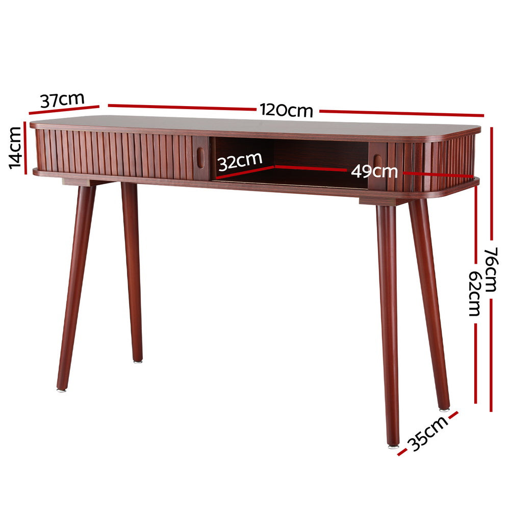 Artiss Console Table 2 Drawers 120CM 4