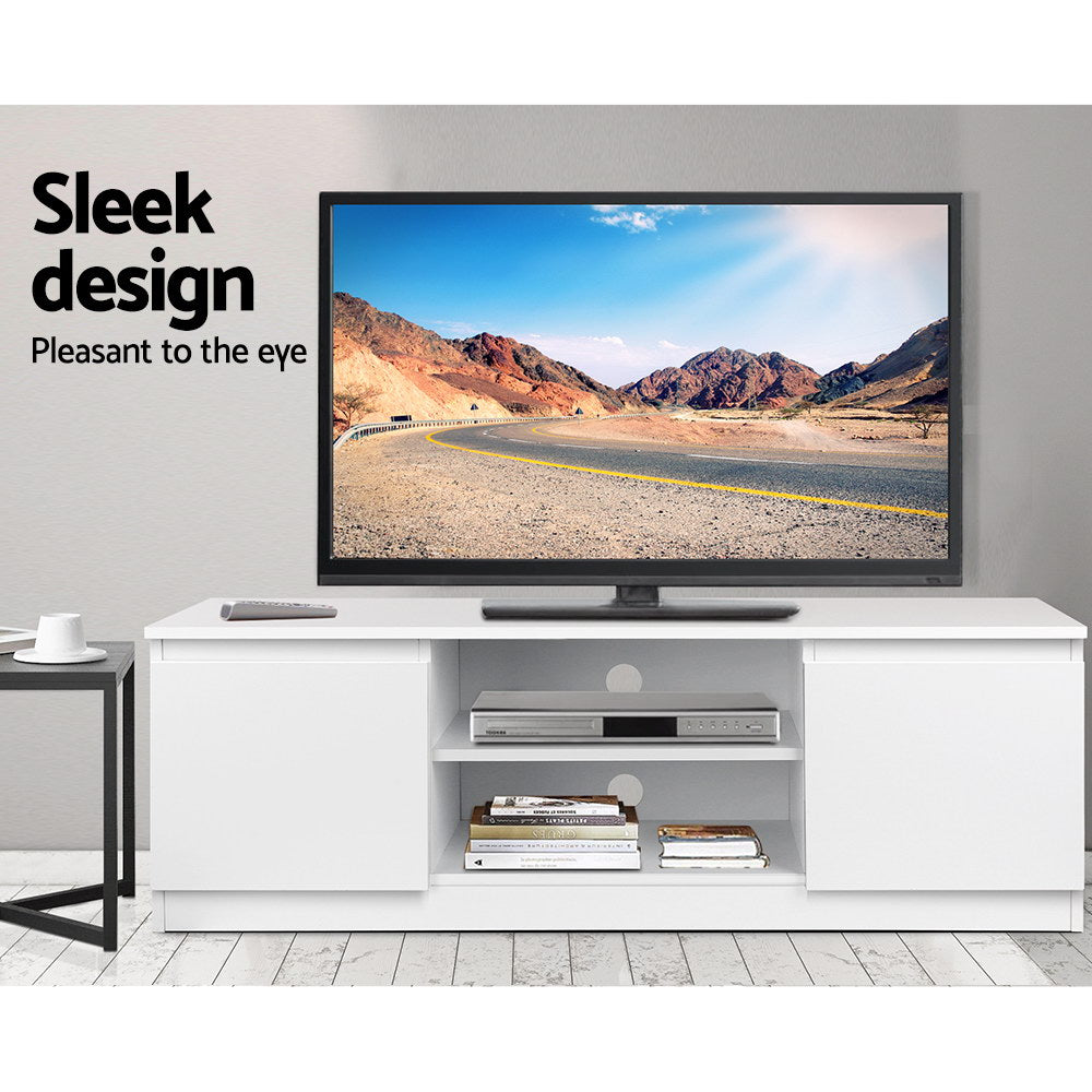 Artiss TV Cabinet Entertainment Unit 120cm White Anita 5