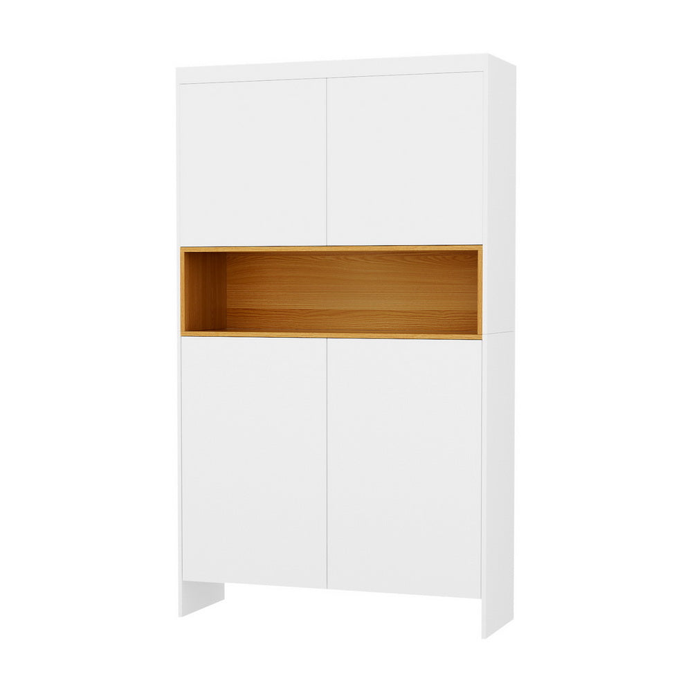 Artiss Shoe Rack Storage Cabinet 9 Tiers White 3