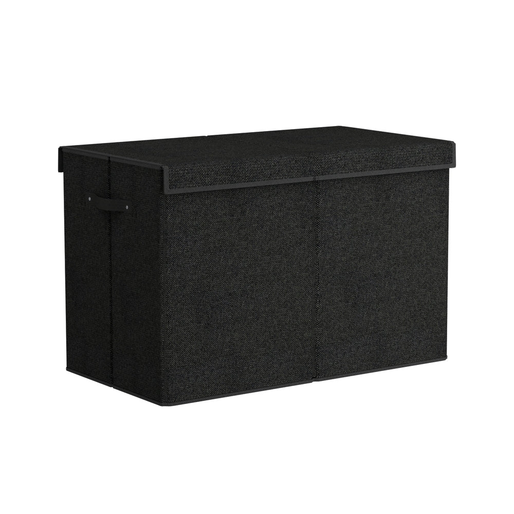 Keezi Large Toy Box Chest Storage with Flip-Top Lid Foldable Organizer Bins 4