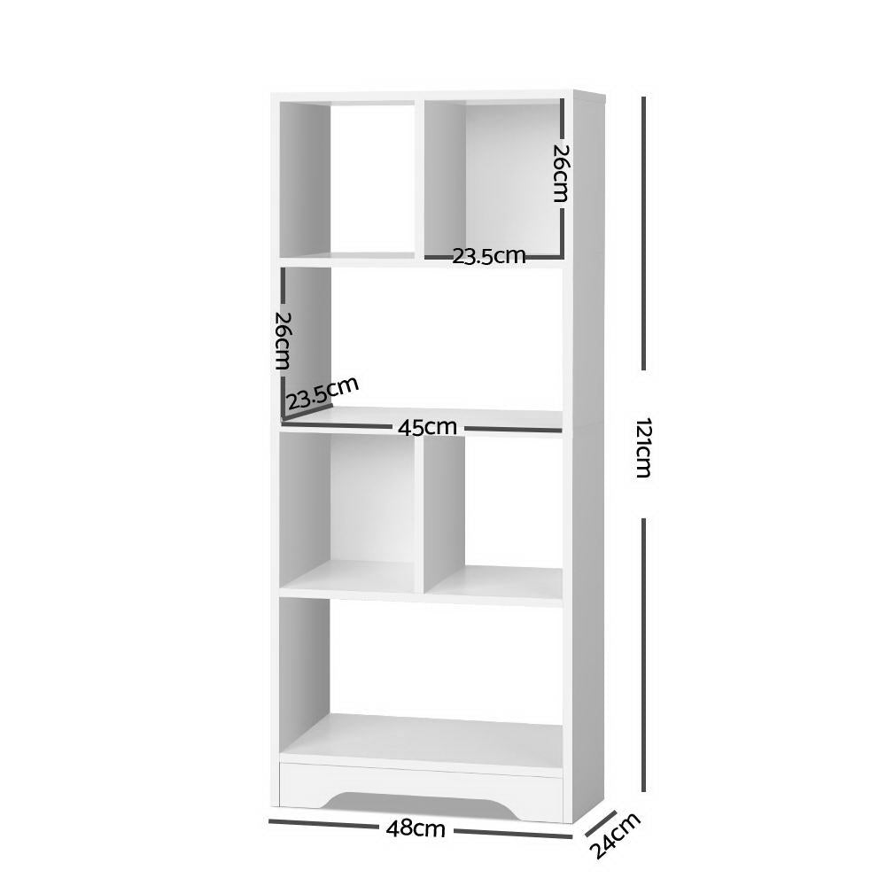 Artiss Bookshelf 6 Tiers - ANA White 4