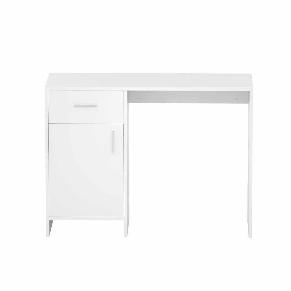 Artiss Computer Desk Drawer Cabinet White 100CM 3