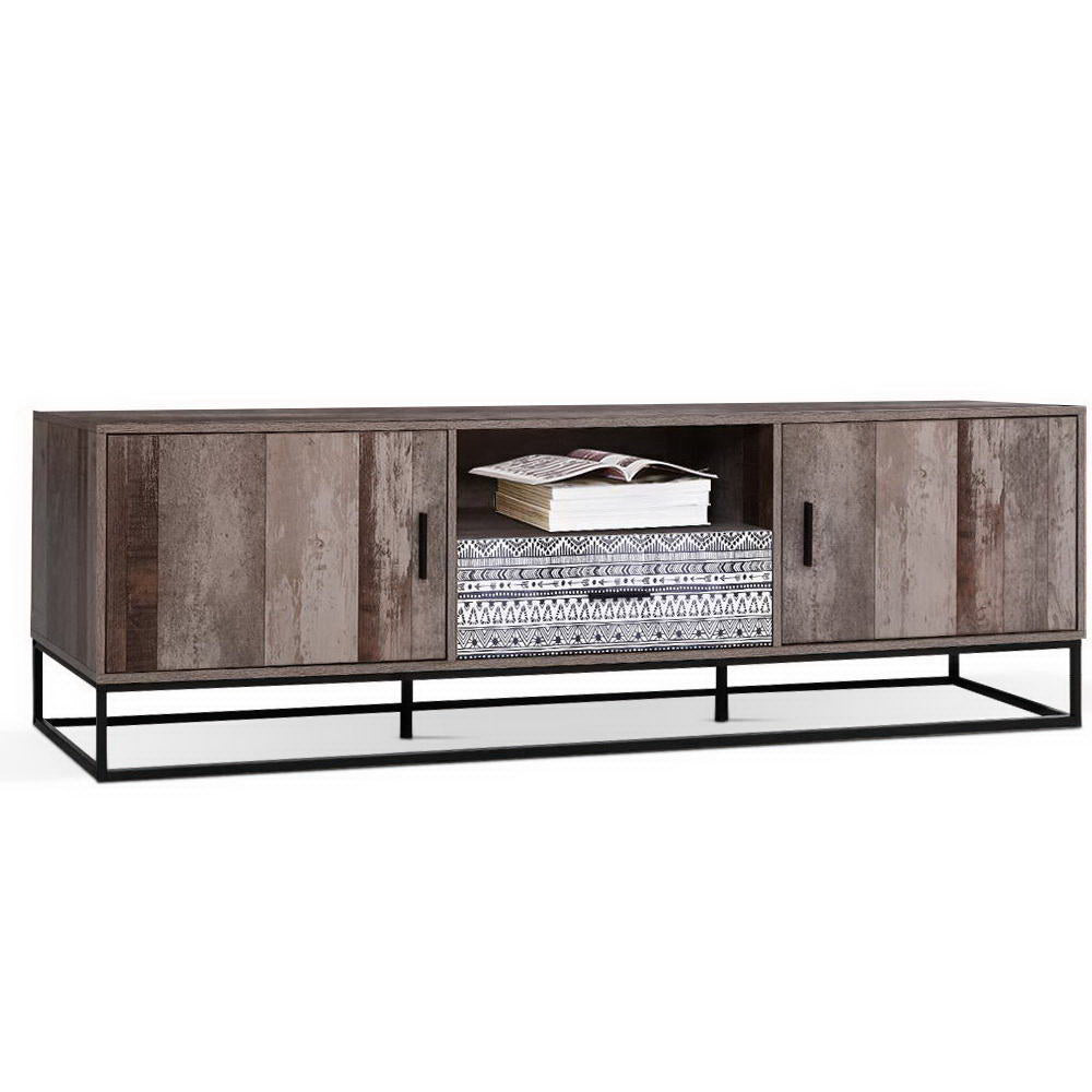Artiss TV Cabinet Entertainment Unit 180cm Industrial 3