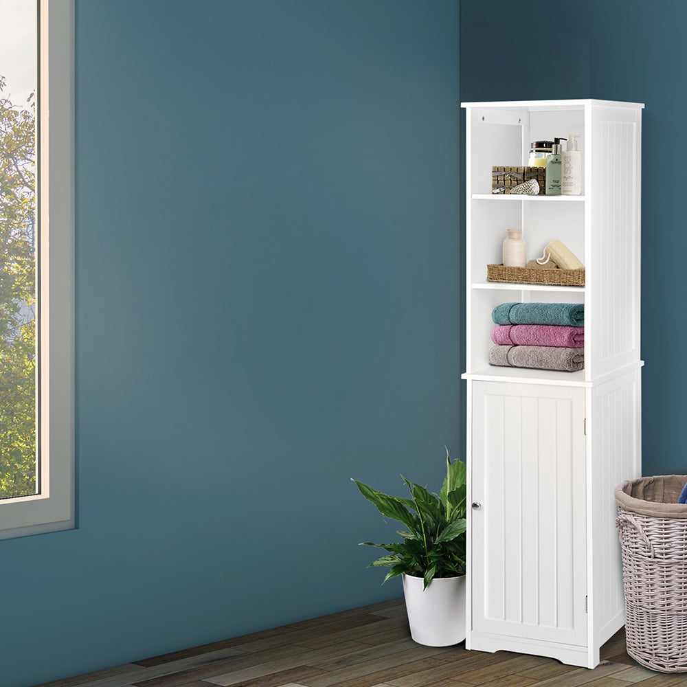 Artiss Bathroom Cabinet Storage 160cm White 7
