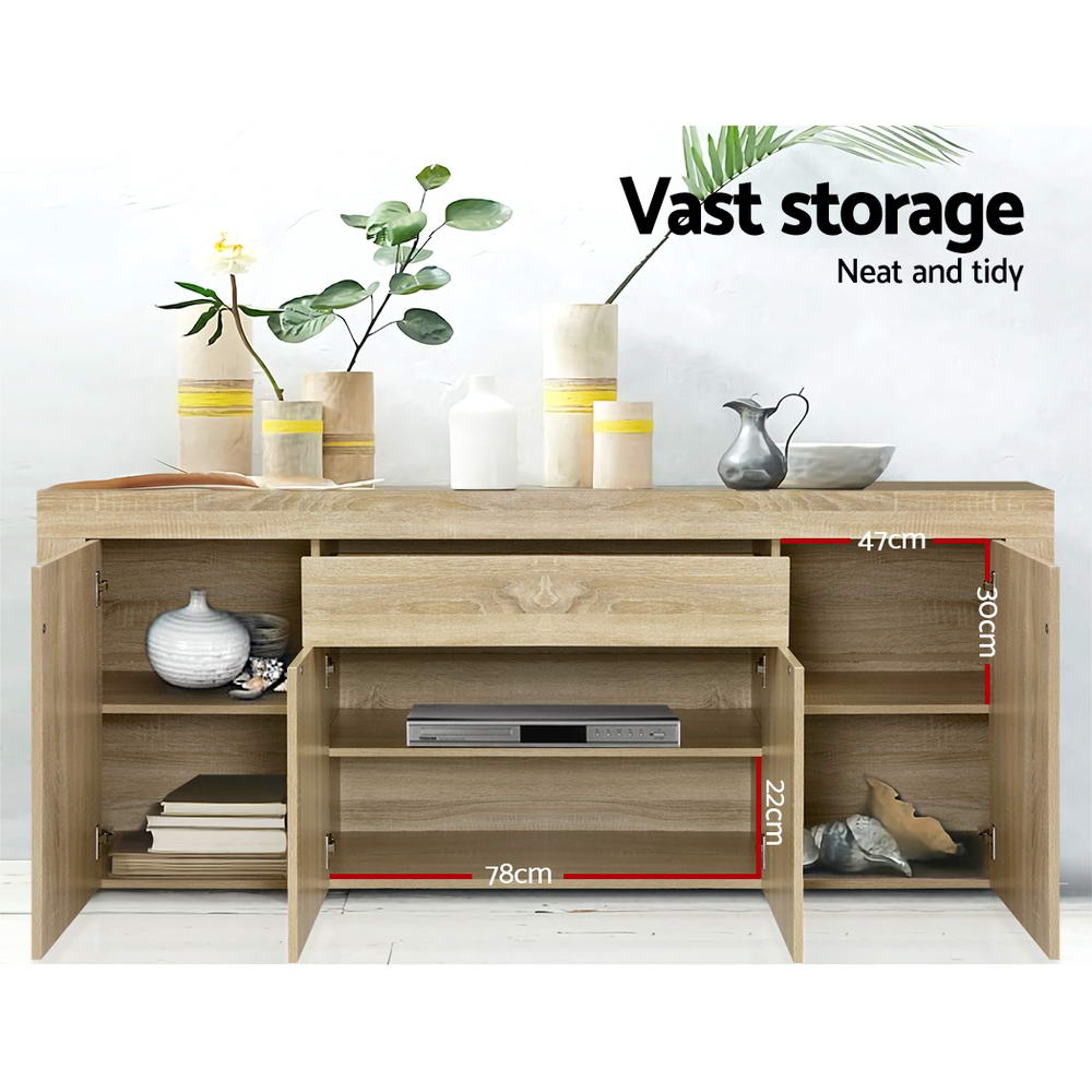 Artiss Buffet Sideboard - DANA Oak 7