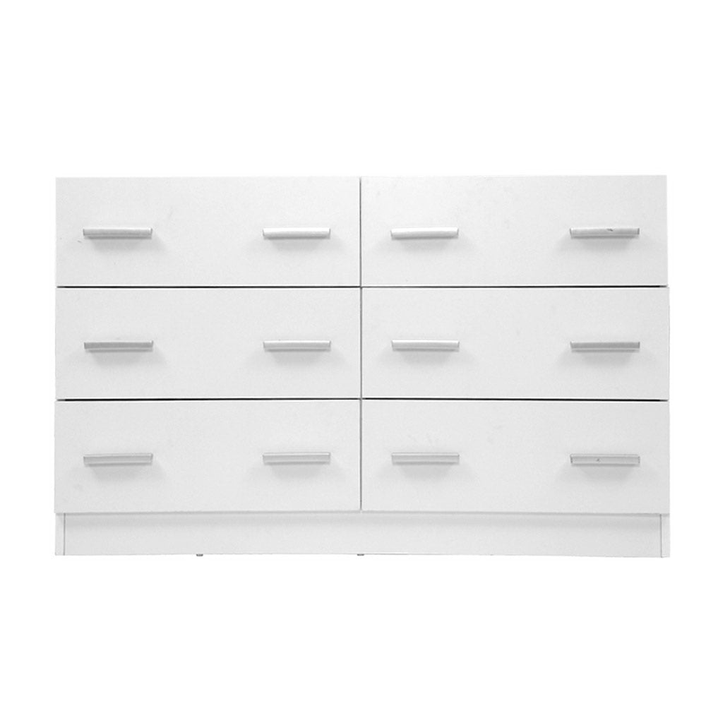 Artiss 6 Chest of Drawers - VEDA White 5