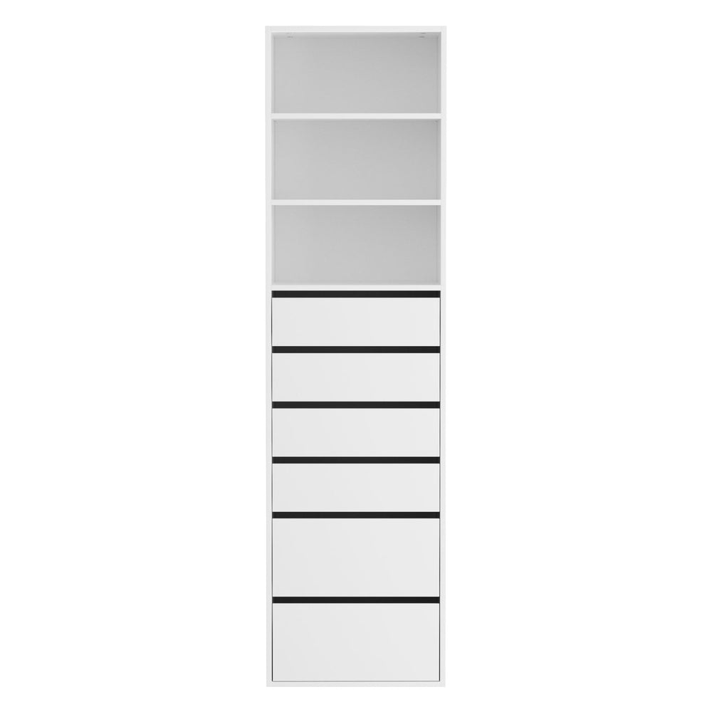Artiss 6 Chest of Drawers Tallboy Cabinet White 4
