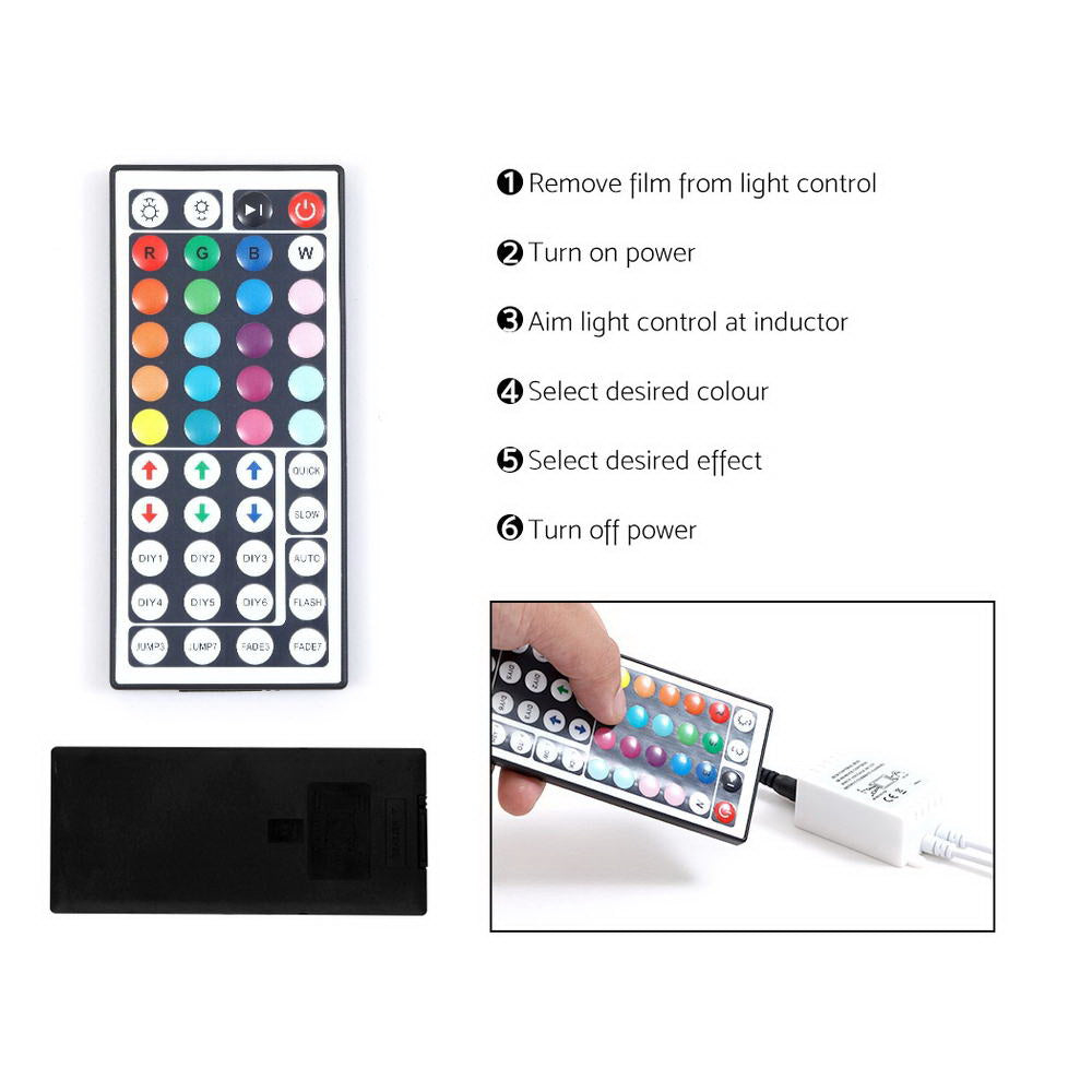 Artiss Buffet Sideboard LED - ARNO White 7