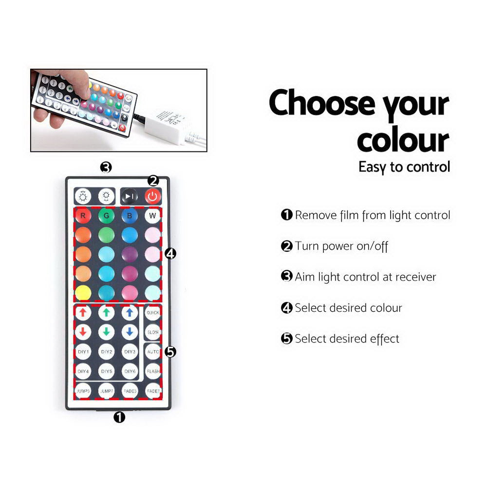 Artiss Entertainment Unit TV Cabinet LED 160cm White Anna 6